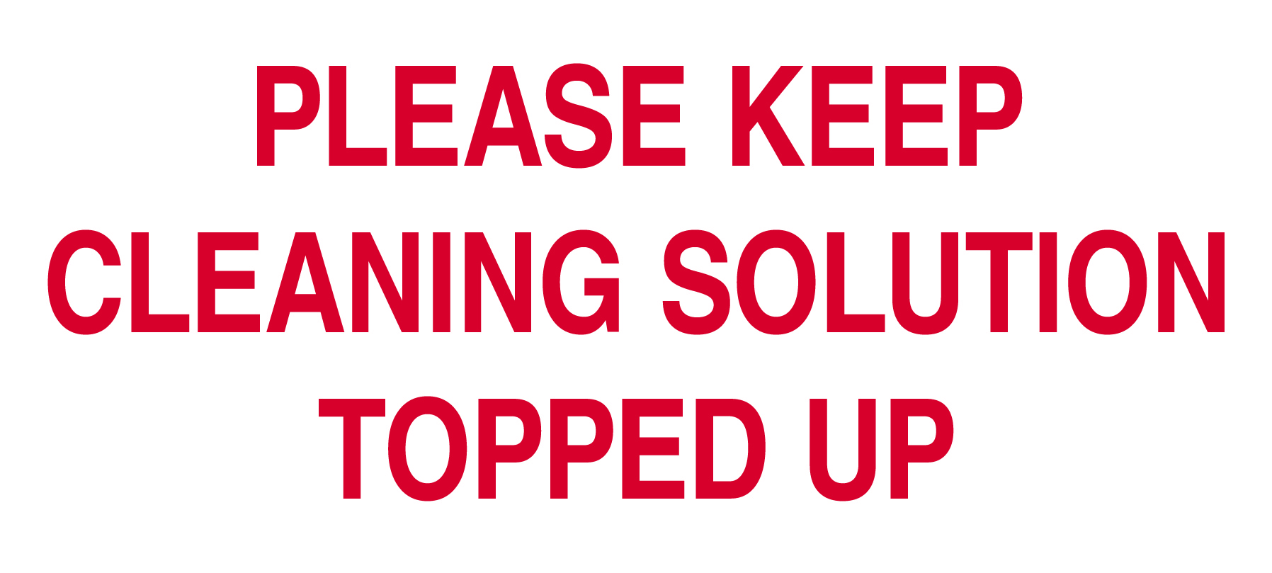 Equipment labelling Brissco